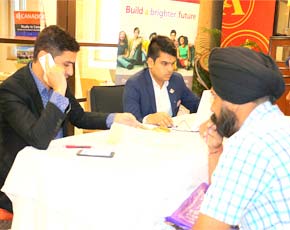  A view of the event in Chandigarh.