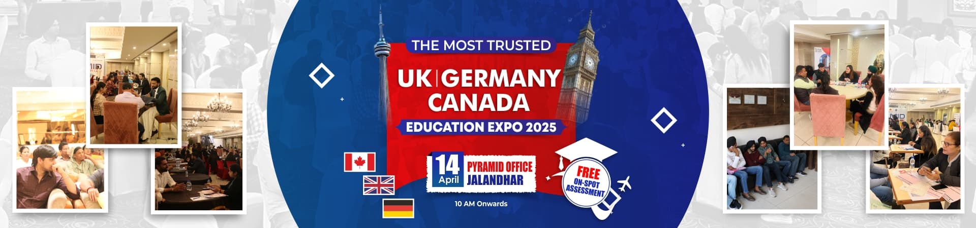 Attend Pyramid's UK, Germany, and Canada Education Expo 2025 - Unlock Global Opportunities for Your Future
